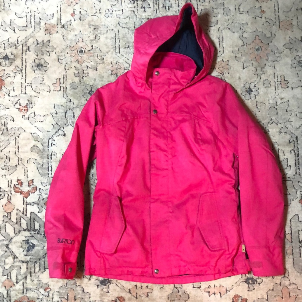 Hot pink Burton jacket